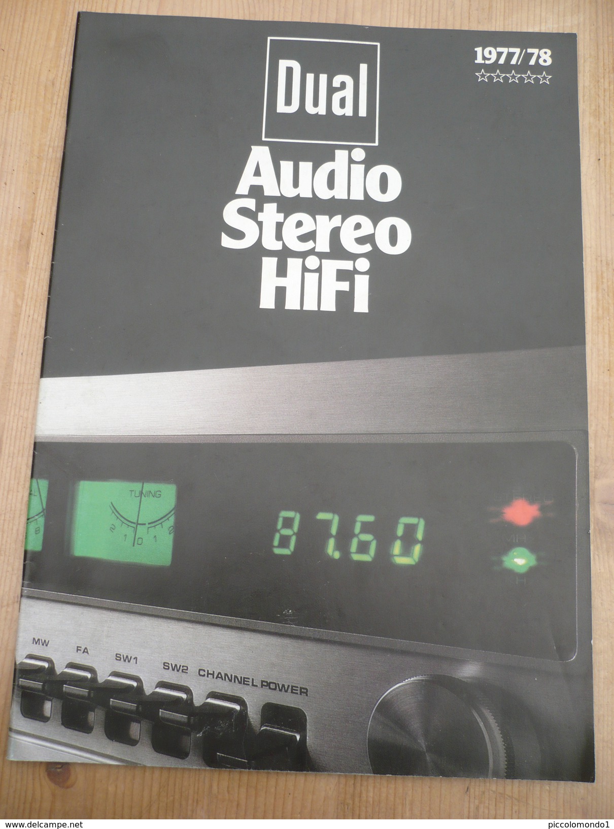 Dual Audio Stereo Hifi 1977 Catalogus Retro - Pratique