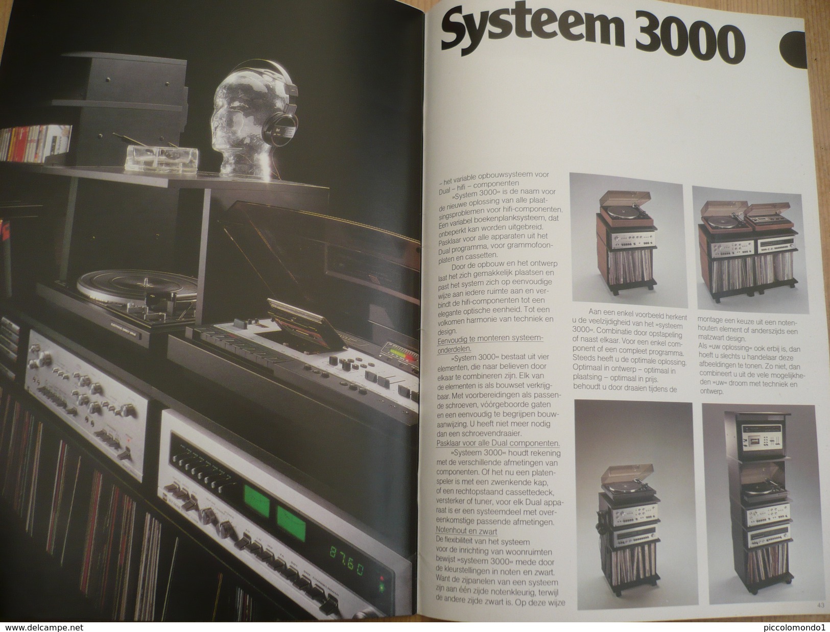 Dual Audio Stereo Hifi 1977 Catalogus Retro - Pratique