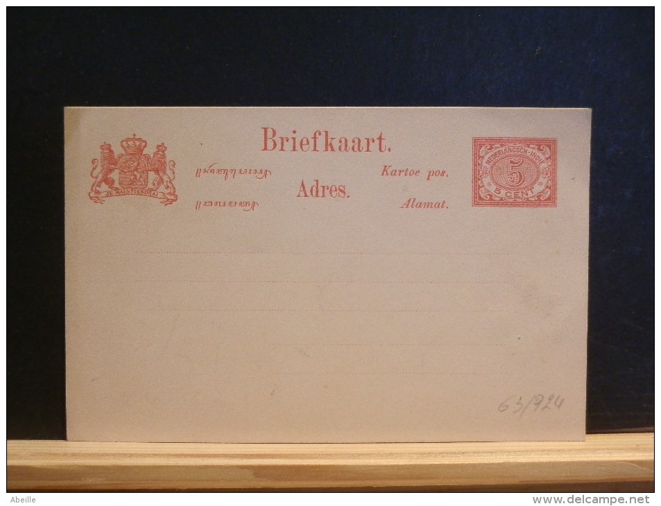 63/924   BRIEFKAART  XX - Niederländisch-Indien