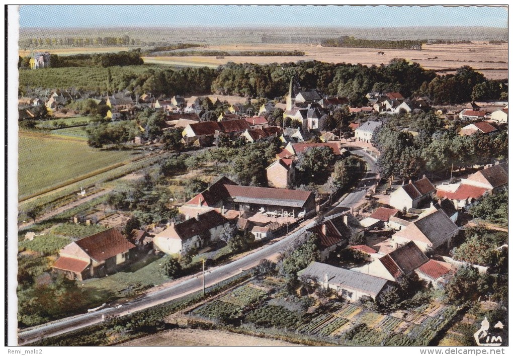 CPSM    PAGNY Le CHATEAU 21   Vue Générale Aérienne - Autres & Non Classés