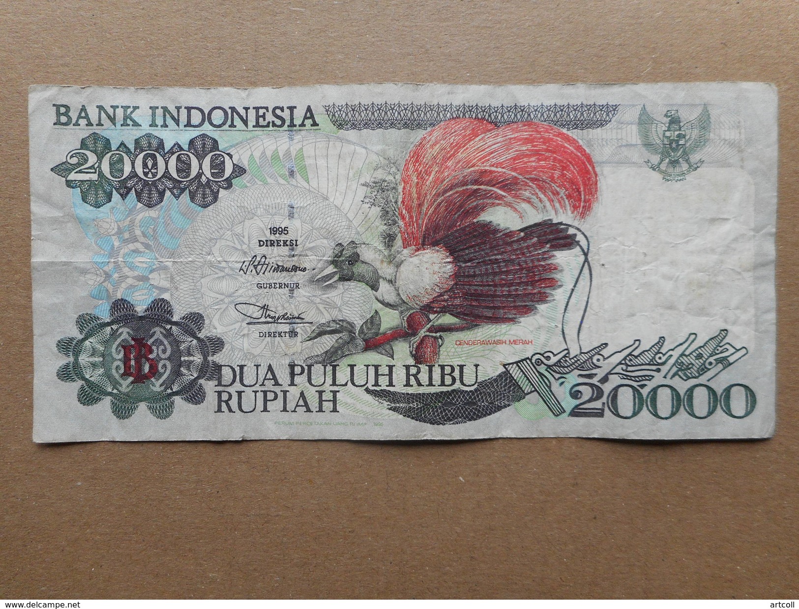 Indonesia 20000 Rupiah 1995 - Indonésie