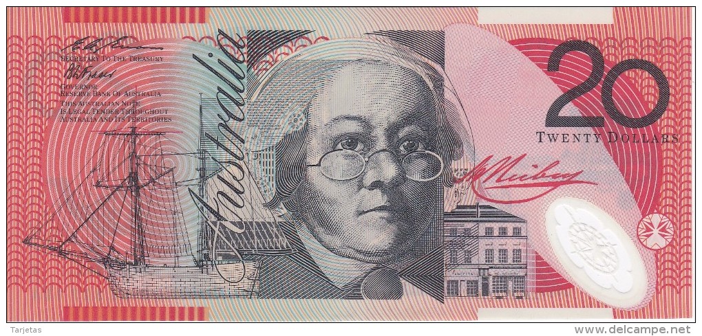 BILLETE DE AUSTRALIA DE 20 DOLLARS AÑOS 1994-96  (BANKNOTE) SIN CIRCULAR-UNCIRCULATED - 1992-2001 (Polymer)