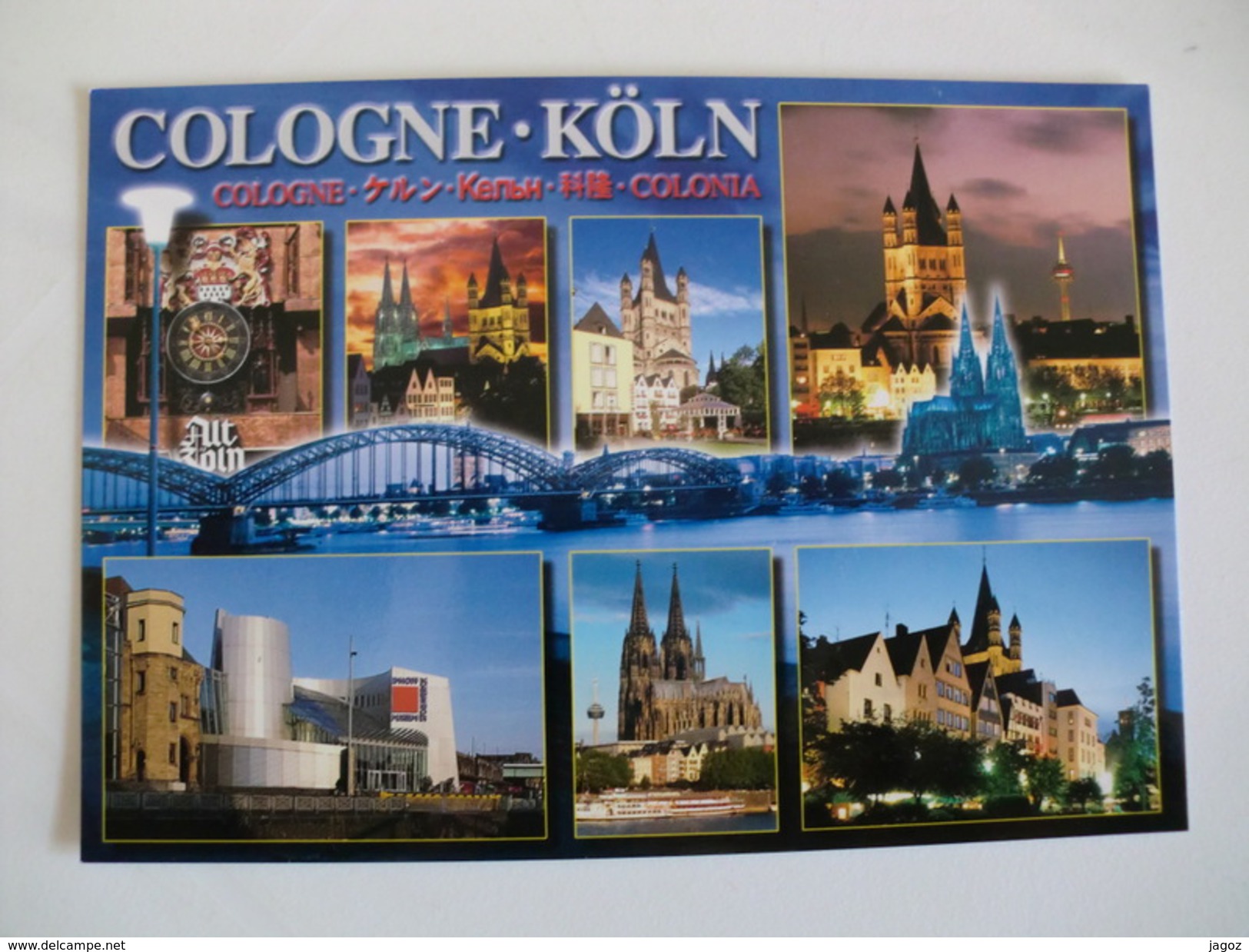 Postcard Postal Germany Köln Cologne Colonia - Koeln