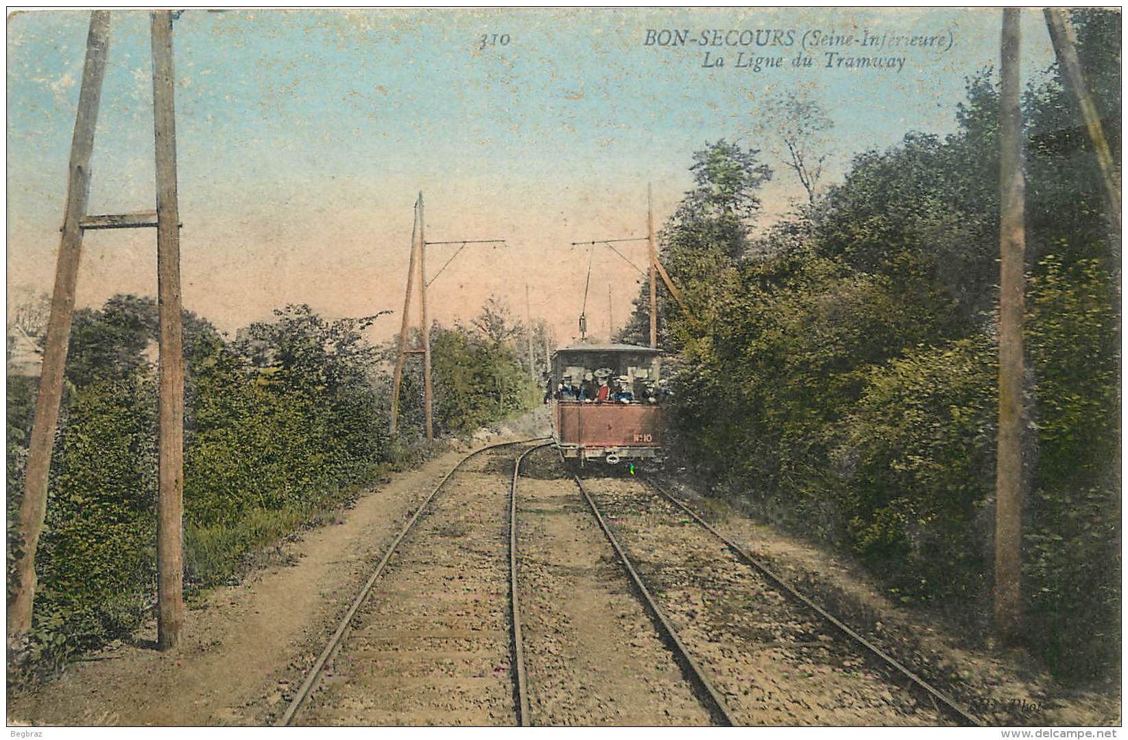 BONSECOURS       LE TRAMWAY - Bonsecours