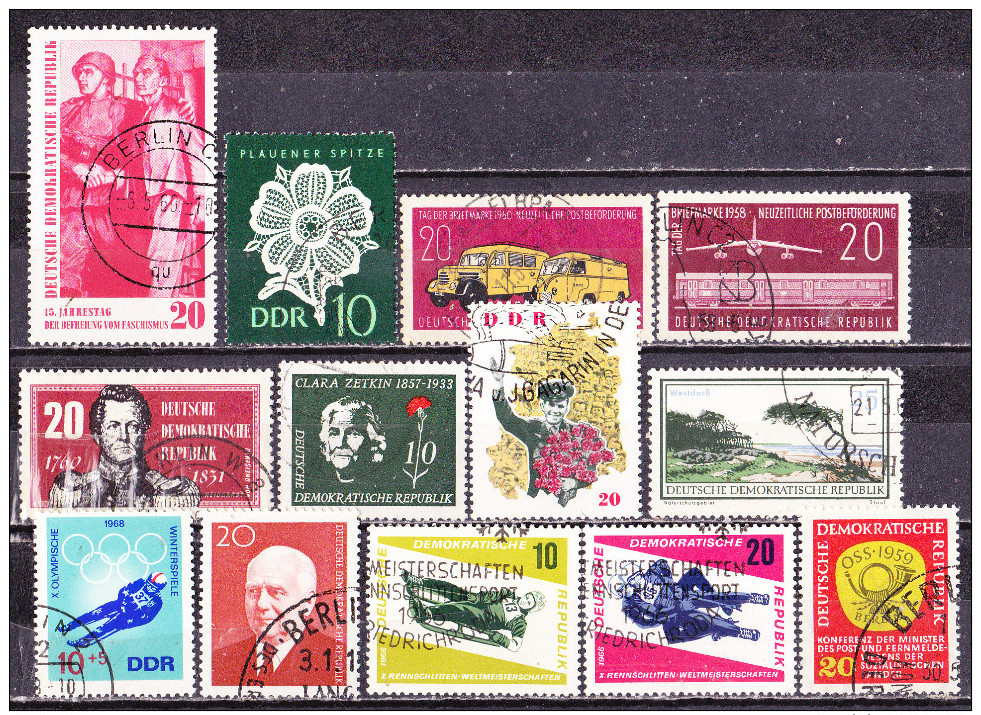 Selezione Germania DDR -Usati - Lots & Kiloware (mixtures) - Max. 999 Stamps