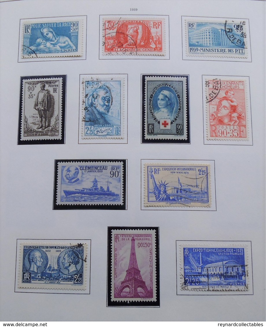 France Album (2000+ stamp), cover (225+) collection. 19thC-mod. huge cv. Mint LH/FU, military,airmail covers++