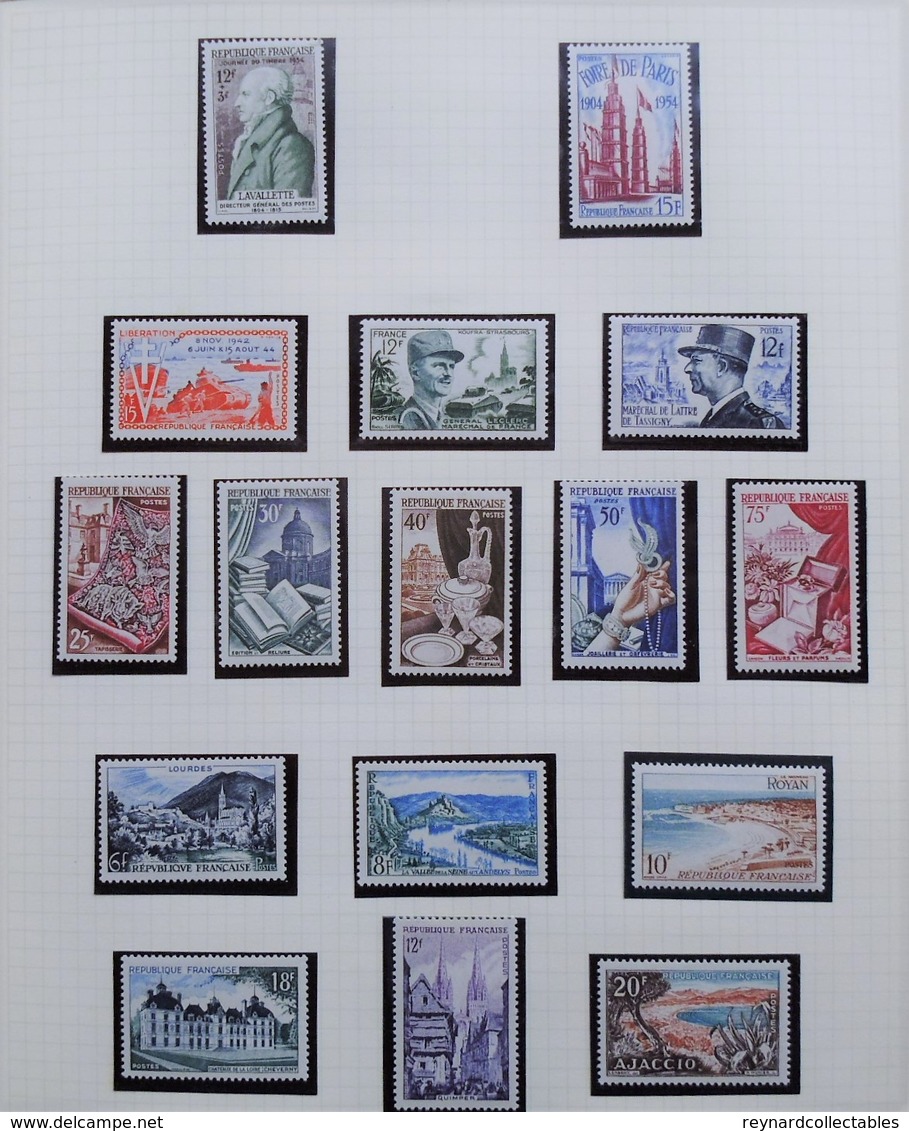 France Album (2000+ stamp), cover (225+) collection. 19thC-mod. huge cv. Mint LH/FU, military,airmail covers++