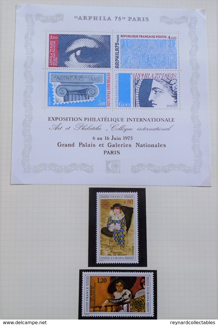 France Album (2000+ stamp), cover (225+) collection. 19thC-mod. huge cv. Mint LH/FU, military,airmail covers++