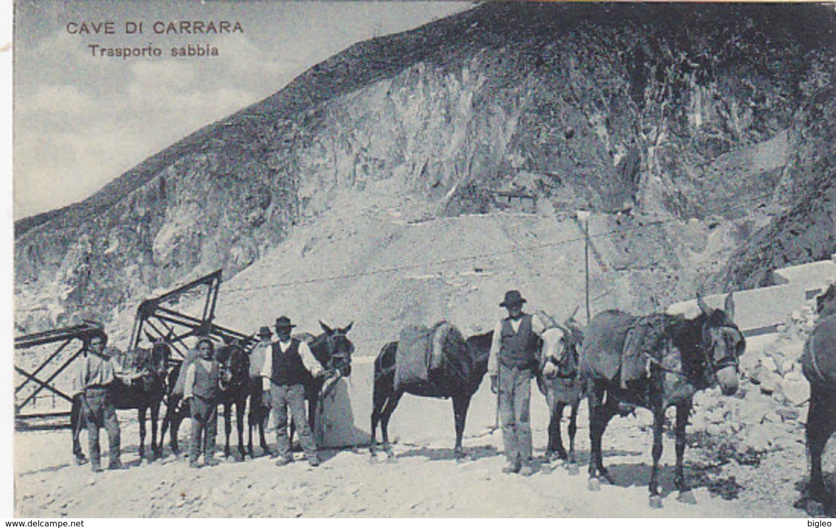 Cave Di Carrara - Traspoto Sabbia     (PA-5-101018) - Carrara