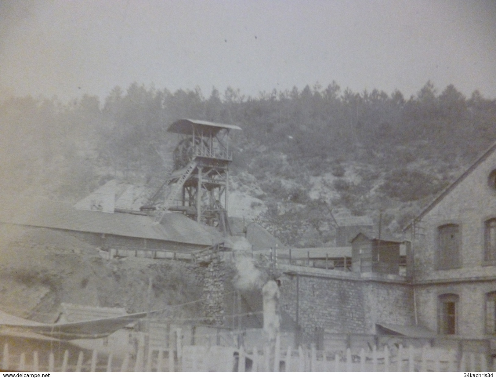 Carte Photo 30 Gard Saint Martin De Valgalgues Les Mines - Autres & Non Classés