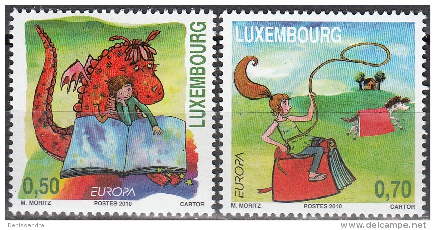 Luxembourg 2010 Michel 1867 - 1868 Neuf ** Cote (2010) 3.60 Euro Europa CEPT Les Livres Pour Enfants - Neufs