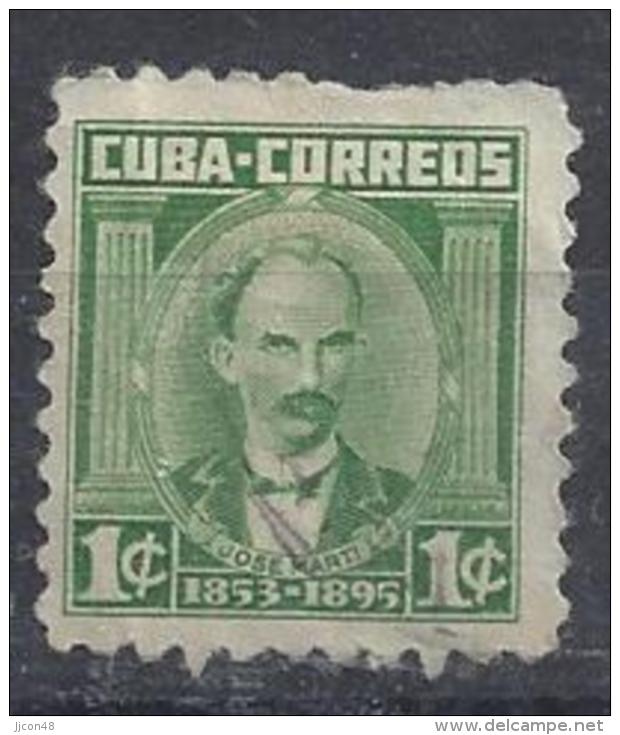 Cuba  1954  Personalities: Jose Marti  (o)  1c - Gebraucht