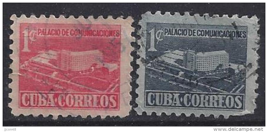 Cuba  1952  P.O. Rebuilding Fund  (o) 1c - Gebraucht