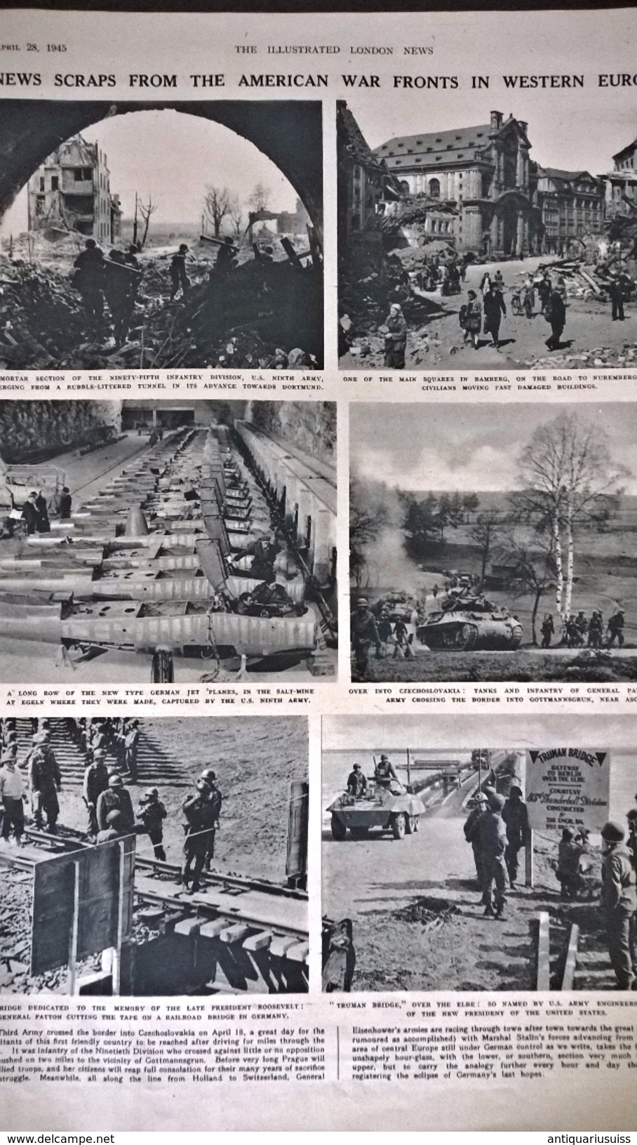 The Illustrated London News - 28.IV.1945 - The War Completely And Exclusively Illustrated - Guerra 1939-45