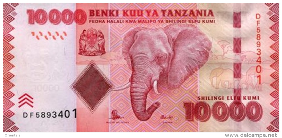 TANZANIA P. 44 10000 S 2015 UNC - Tanzanie