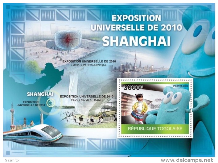 Togo 2010, Expo Shangai, Pavilions, BF - 2010 – Shanghai (Chine)