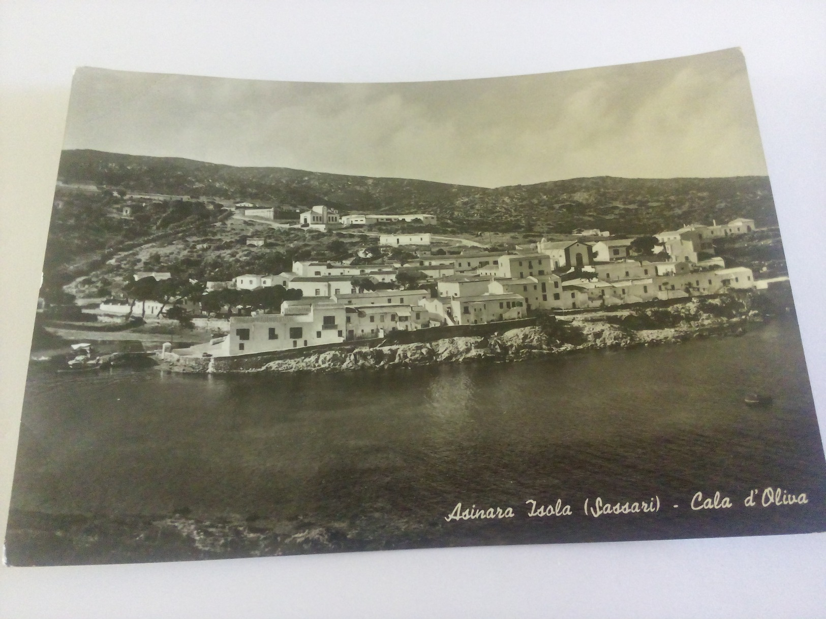 ITALY - ISOLA DELL'  ASINARA - (  SASSARI ) CALA D' OLIVA - VIAGGIATA  1955 - Sassari