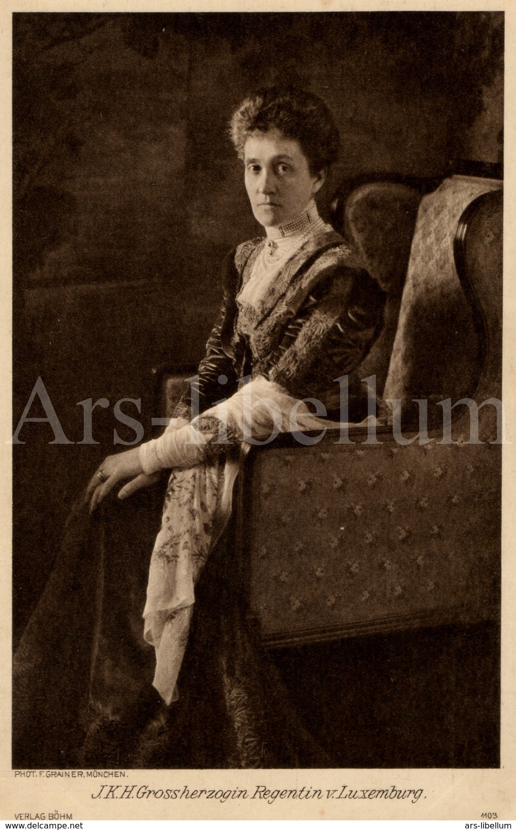Postcard / ROYALTY / Luxemburg / Luxembourg / Infanta Marie Anne Of Portugal - Famille Grand-Ducale