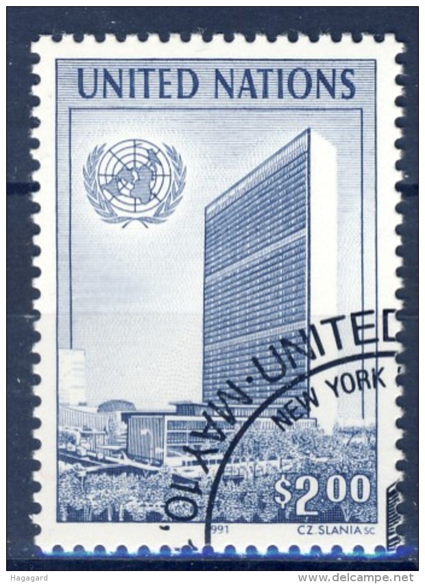 #UN NY 1991. Headbuilding. Michel 614. Cancelled - Gebruikt