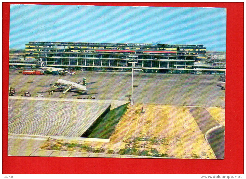 75 PARIS - Aéroport Paris-Orly - L'aérogare Vue De La Tour De Contrôle - Avion - Aeronáutica - Aeropuerto