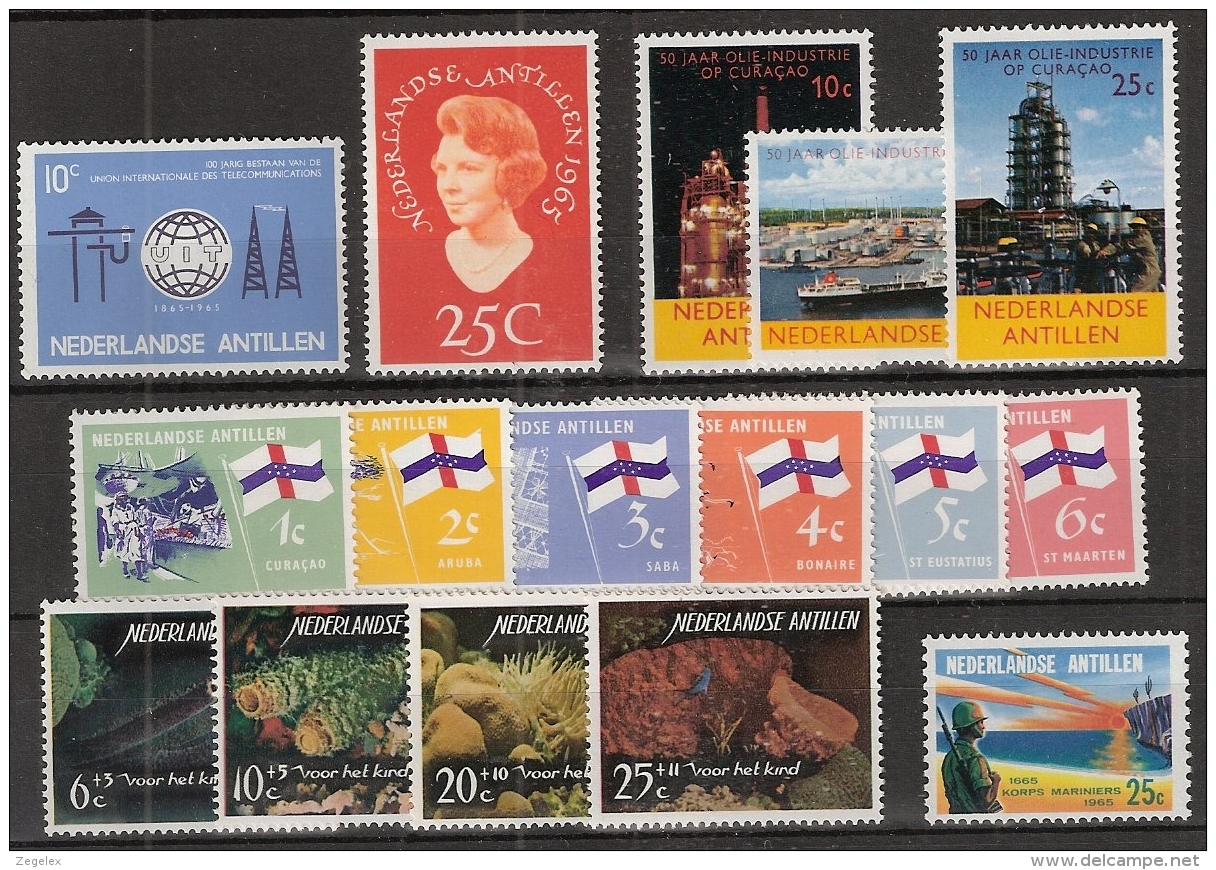 Ned Antillen 1965 Year - Complete - MNH/**/Postfrisch - Antillen