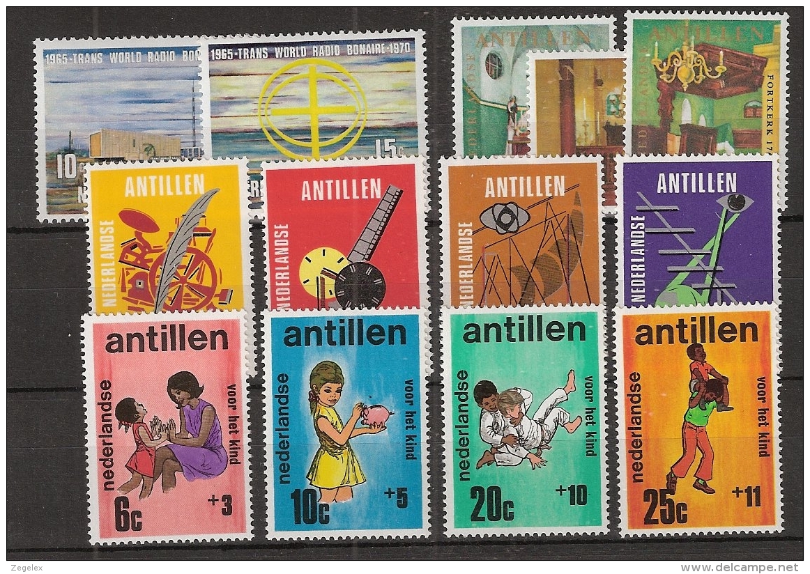 Ned Antillen 1970 Year - Complete - MNH/**/Postfrisch - Antillen