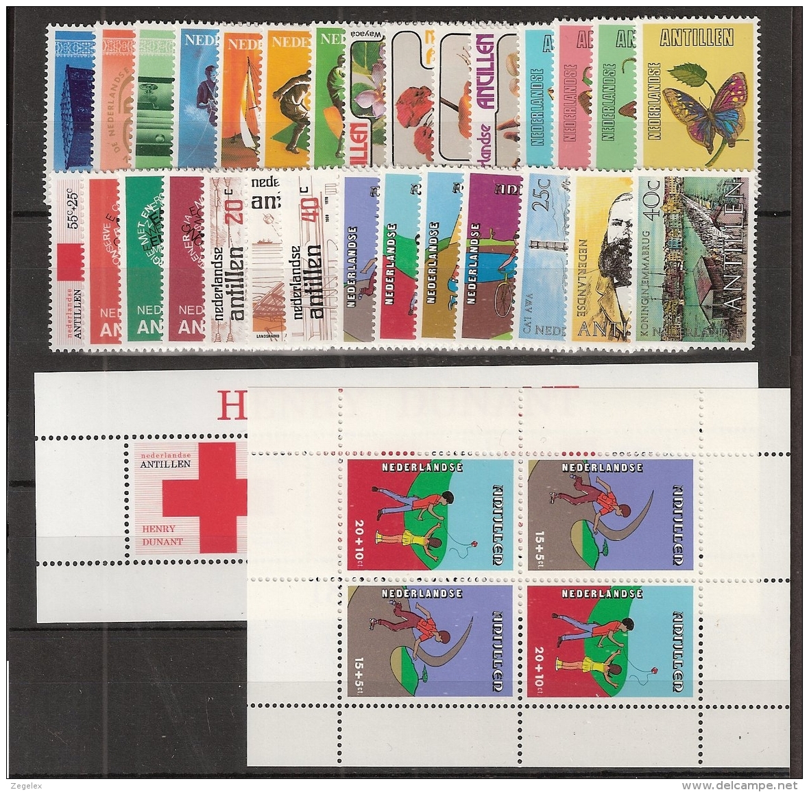 Ned Antillen 1978 Year - Complete - MNH/**/Postfrisch - Antillen