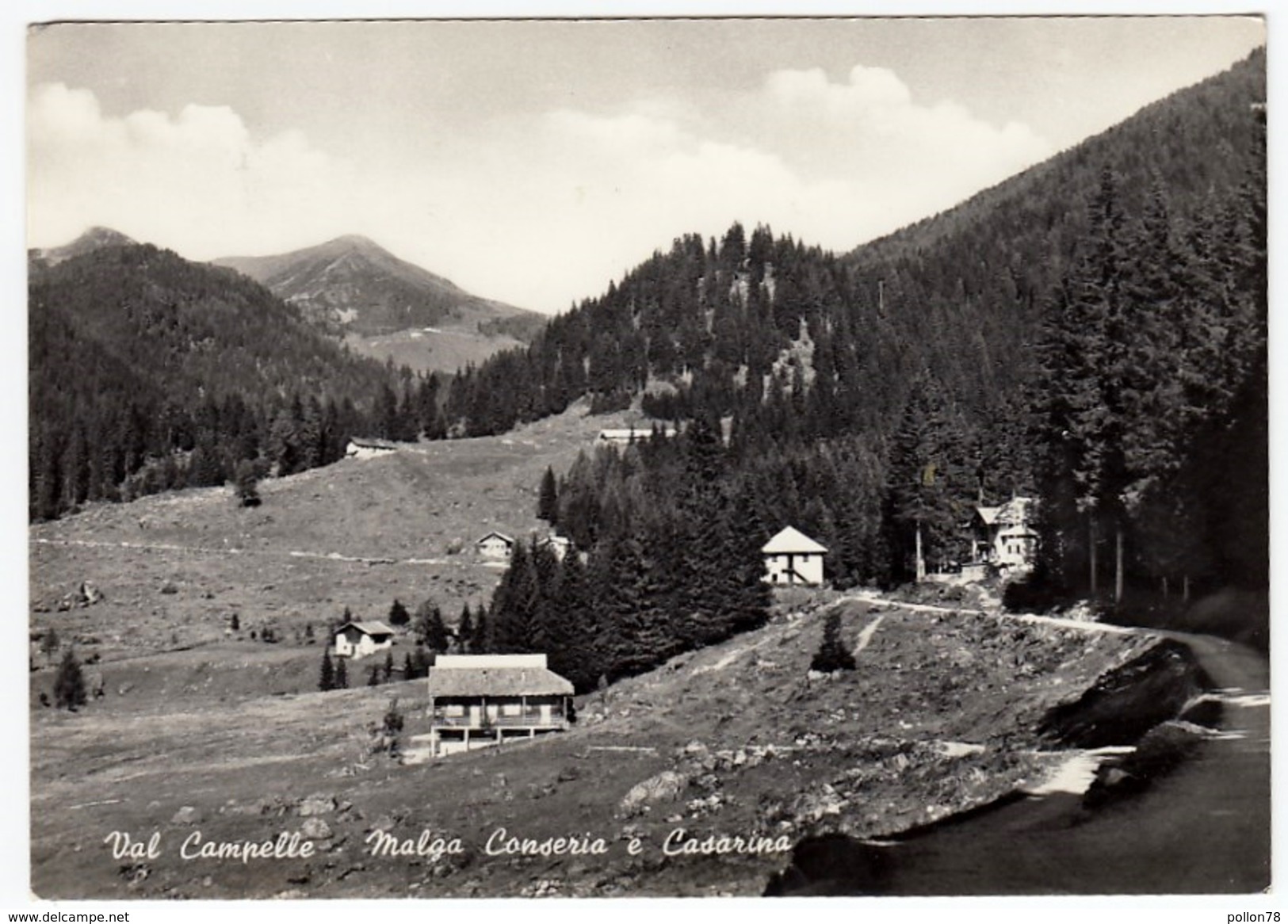 VAL CAMPELLE - MALGA CONSERIA E CASARINA - TRENTO - 1960 - Trento