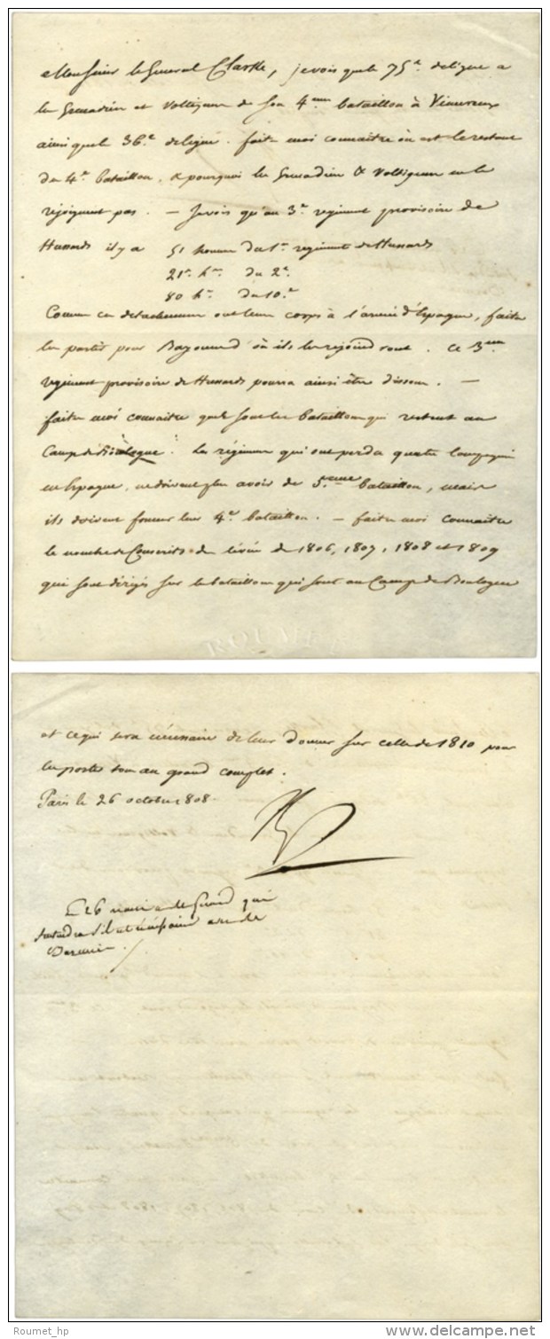 NAPOLÉON 1er, Napoléon Bonaparte (1769-1821), Premier Consul Puis Empereur Des Français. - Andere & Zonder Classificatie