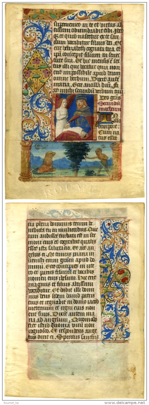 LIVRE D'HEURES - EXTRAIT. - Andere & Zonder Classificatie