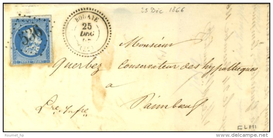 GC 536 / N° 22 (timbre Réutilisé) Càd T 22 BOUAYE (42). 1866. - SUP. - Andere & Zonder Classificatie