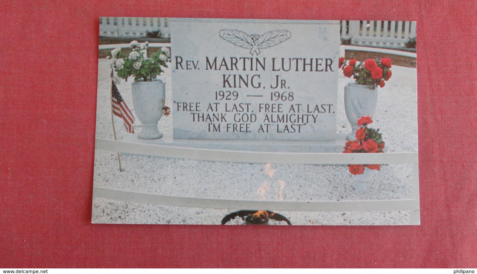 Rev Martin Luther King Jr. Memorial  =ref 2389 - Black Americana