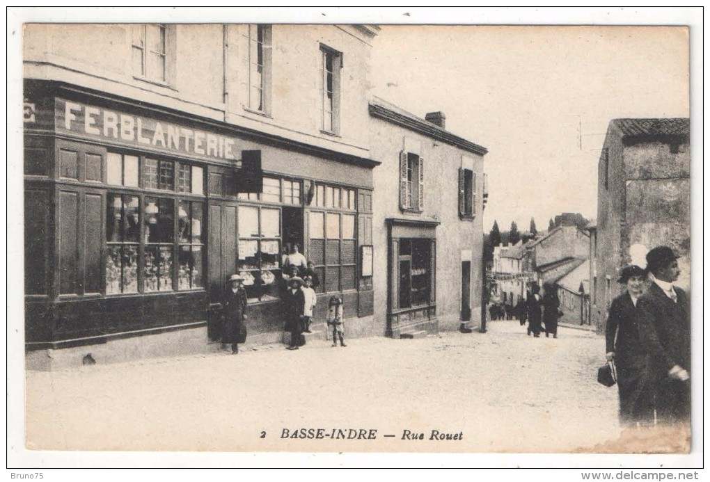 44 - BASSE-INDRE - Rue Rouet - AN 2 - Ferblanterie - Basse-Indre