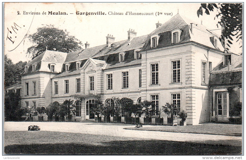 78 GARGENVILLE - Château D'hanneucourt - Gargenville