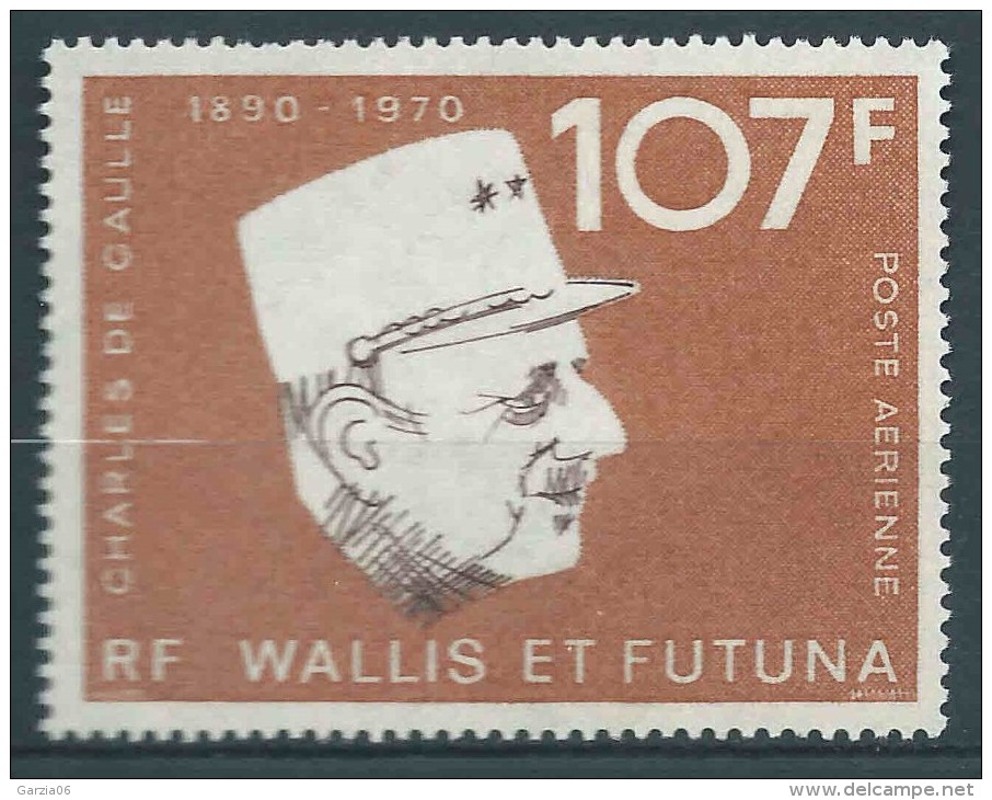 Wallis Et Futuna -1973 - De Gaulle -  PA 48   - Neufs **- MNH - Neufs