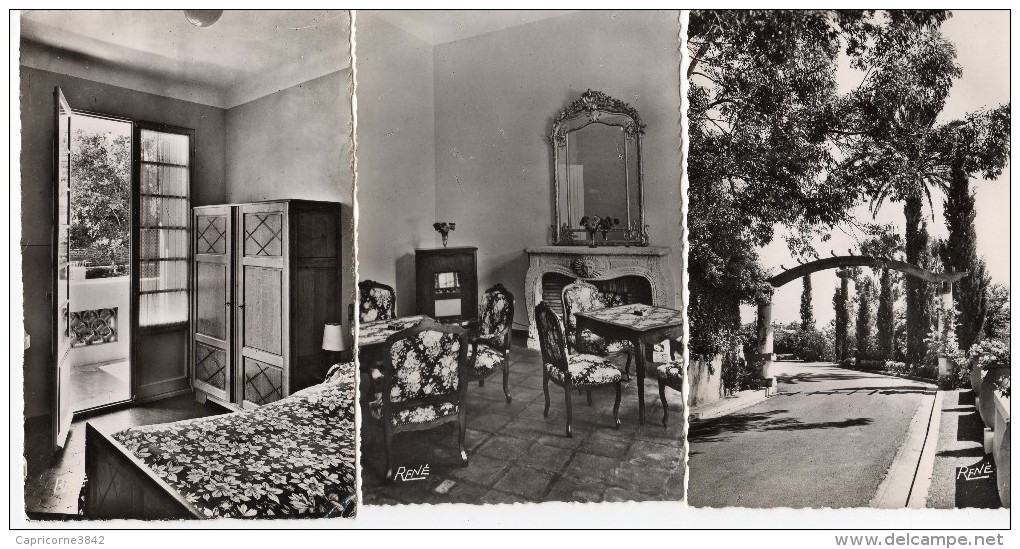 83 - Var - Hyères Les Palmiers - Maison De Repos Et De Convalescence "Chateaubriand" - 6 Cartes Postales - Hyeres