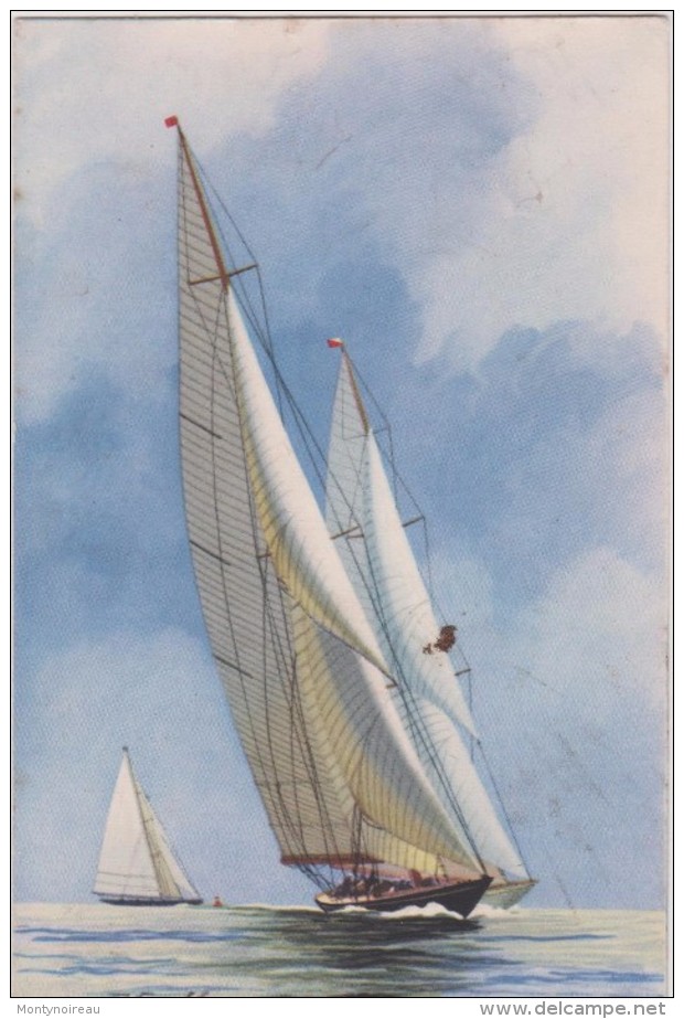 R 16 :  Bateau  ( Illustrateur  Haffner )  Voilier - Haffner