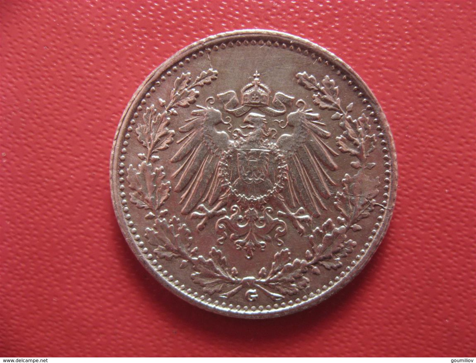 Allemagne - 1/2 Mark 1918 G 2273 - 1/2 Mark