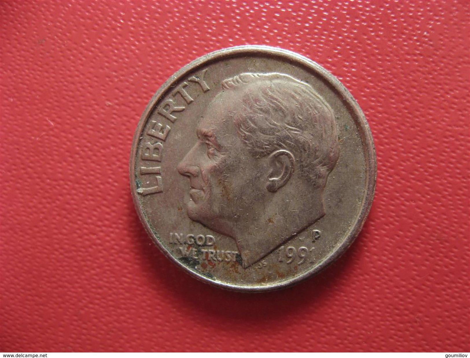 Etats-Unis - USA - Dime 1991 P 2400 - 1946-...: Roosevelt