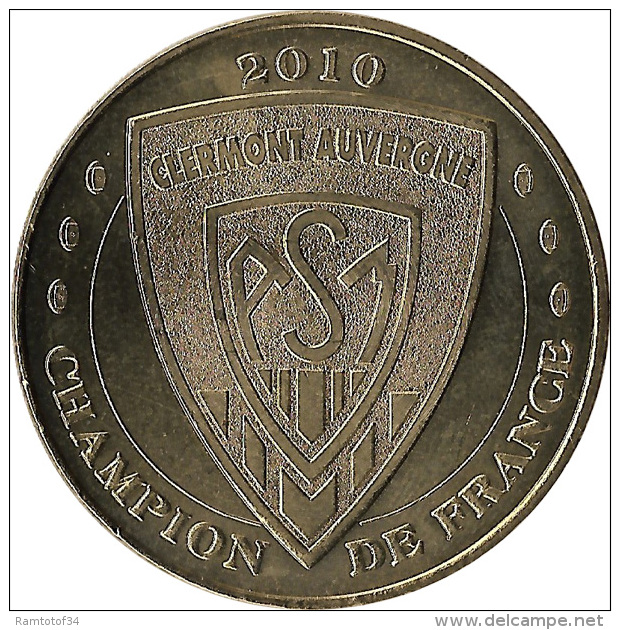 2010 MDPA361 - CLERMONT AUVERGNE - Champion De France / MONNAIE DE PARIS - 2010