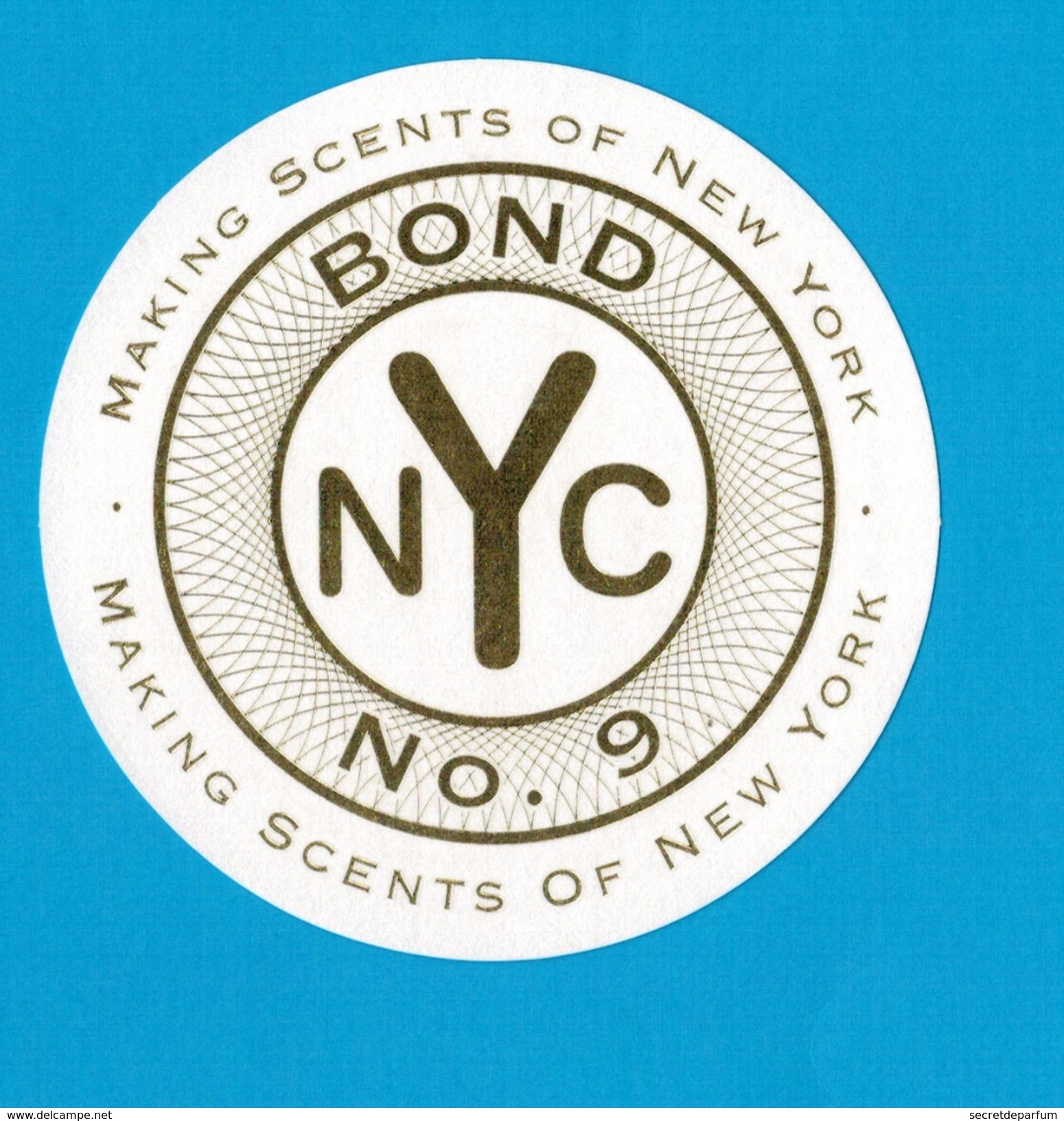 Cartes Parfumées  Cartes BOND  NYC N°9 - Modern (from 1961)