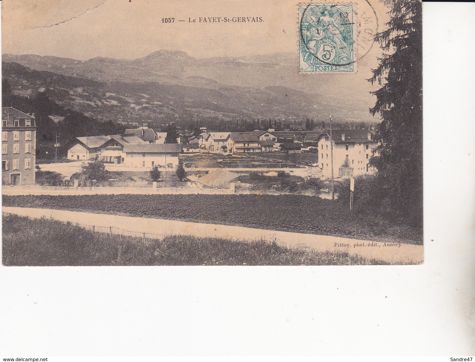 CPA  FAYET-SAINT-GERVAIS. ....C582 - Andere & Zonder Classificatie