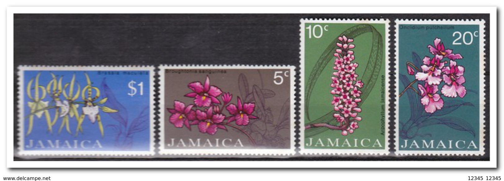 Jamaica 1973, Postfris MNH, Flowers - Jamaica (1962-...)