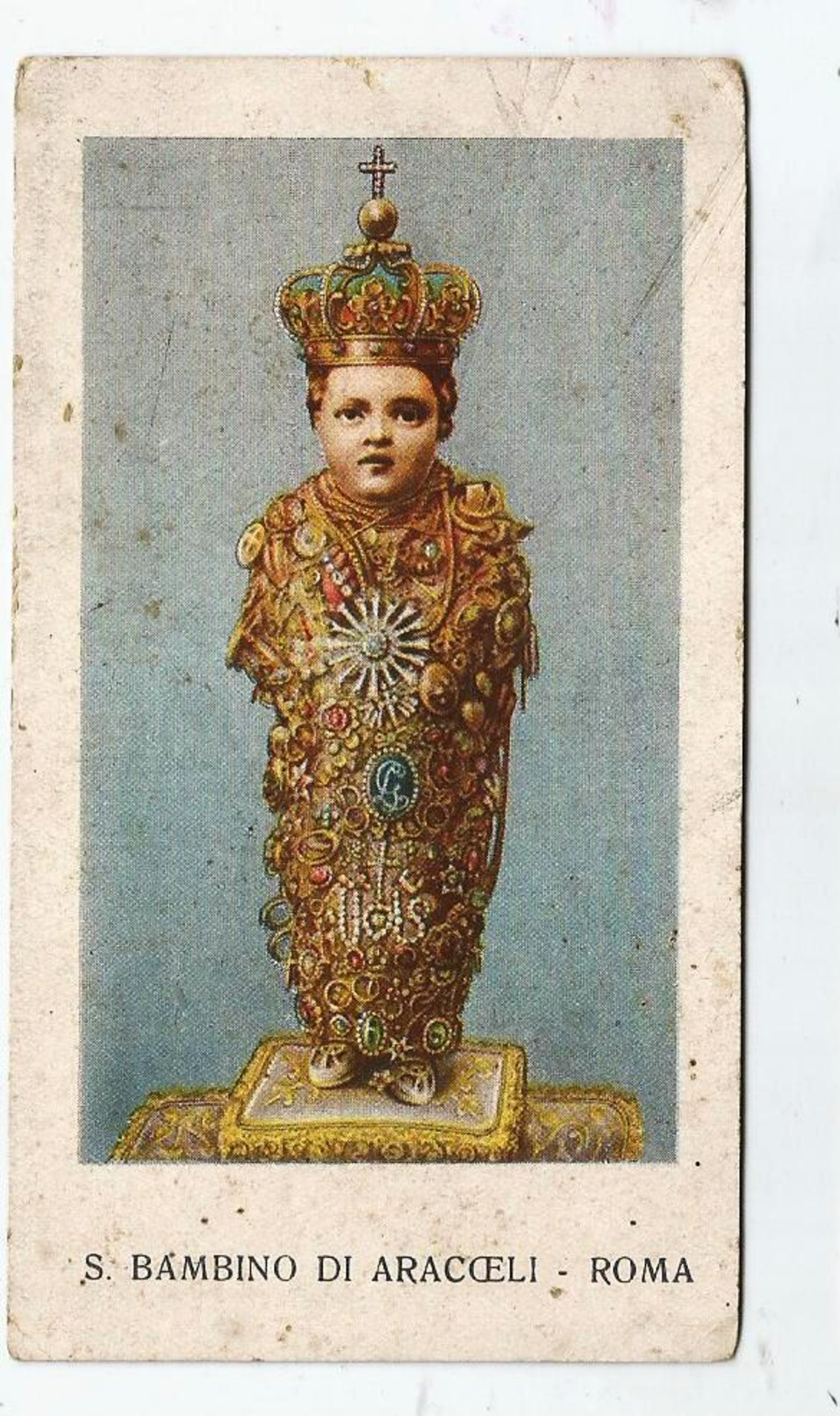 SANTINO GESU BAMBINO DELL'ARACOELI - Images Religieuses