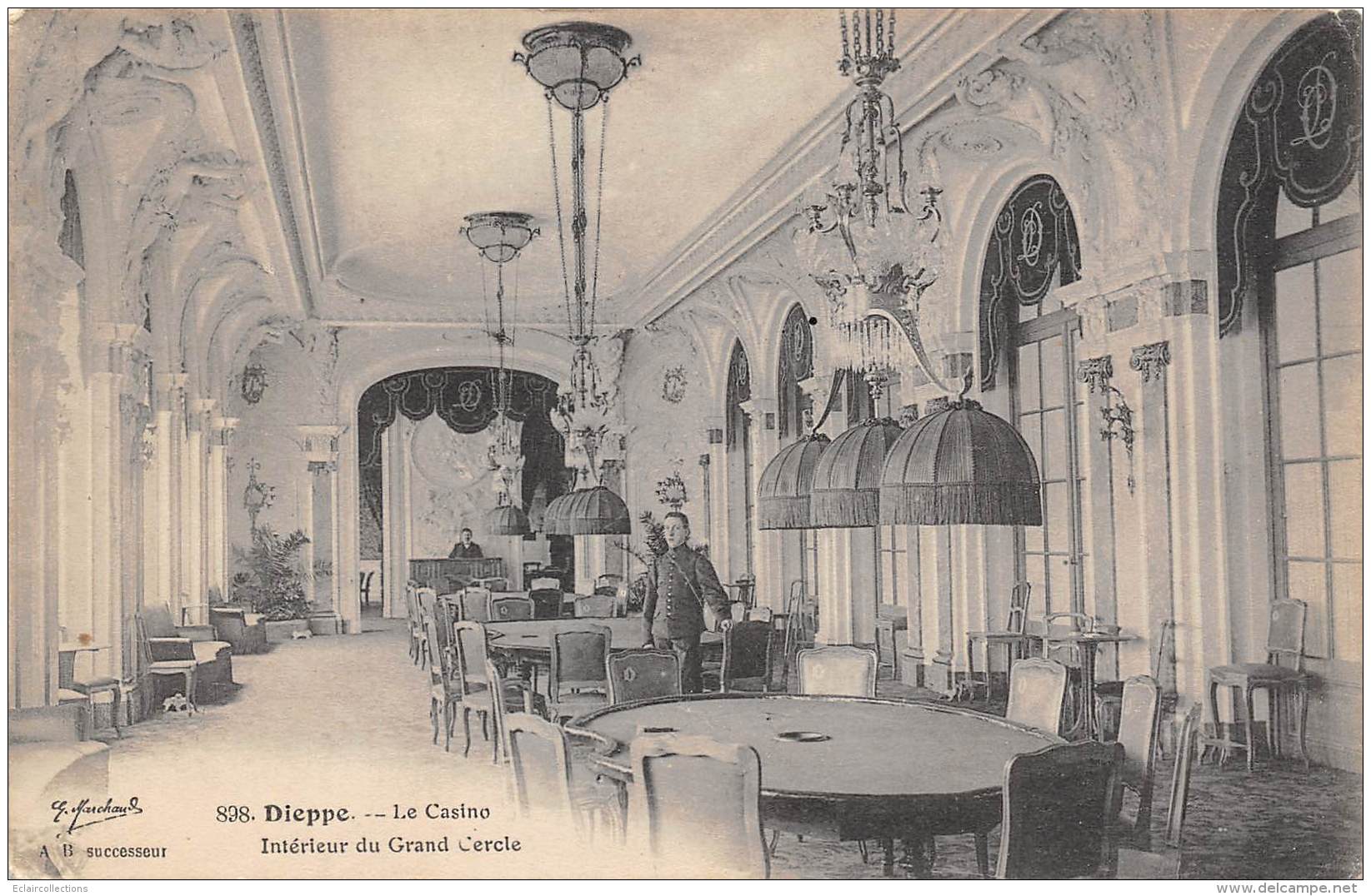 Dieppe  76     Intérieur Du Casino - Dieppe