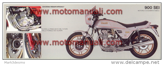 Benelli 900 SEI Depliant Originale Genuine Factory Brochure Prospekt - Moto