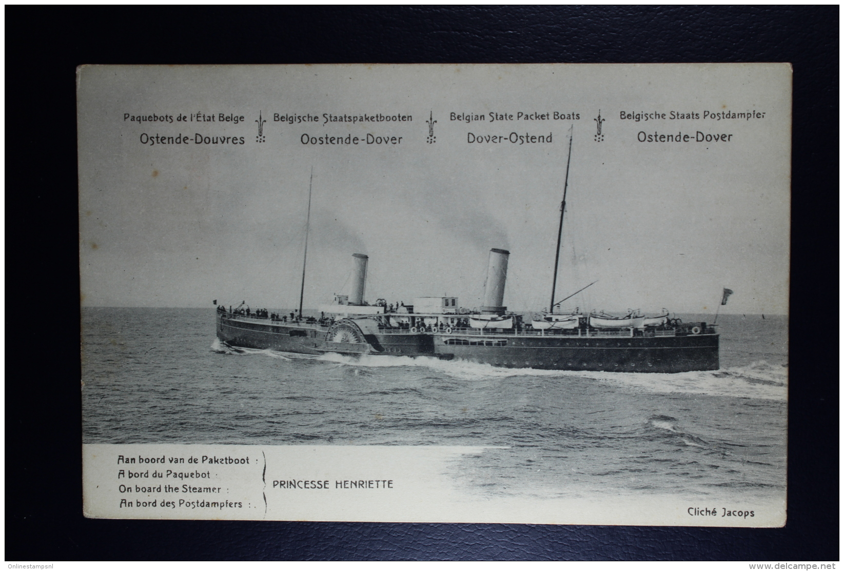 Belgium: 1910  Mi nr SP 8: 7 cards + SP9 : 3 cards used Postkarten für Fahrschiffen Pakketboot kaarten Paquetbot cartes