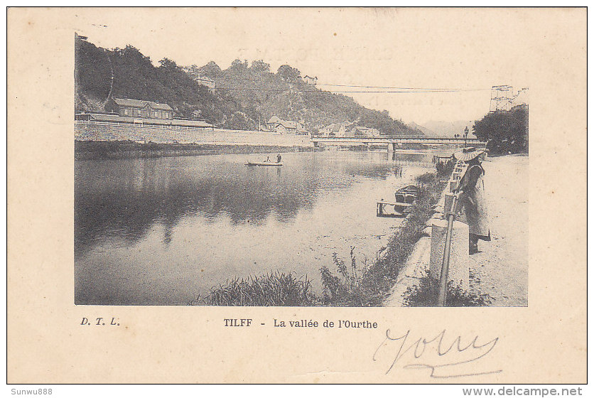 Tilff - La Vallée De L'Ourthe (animée, D.T.L., 1903) - Esneux