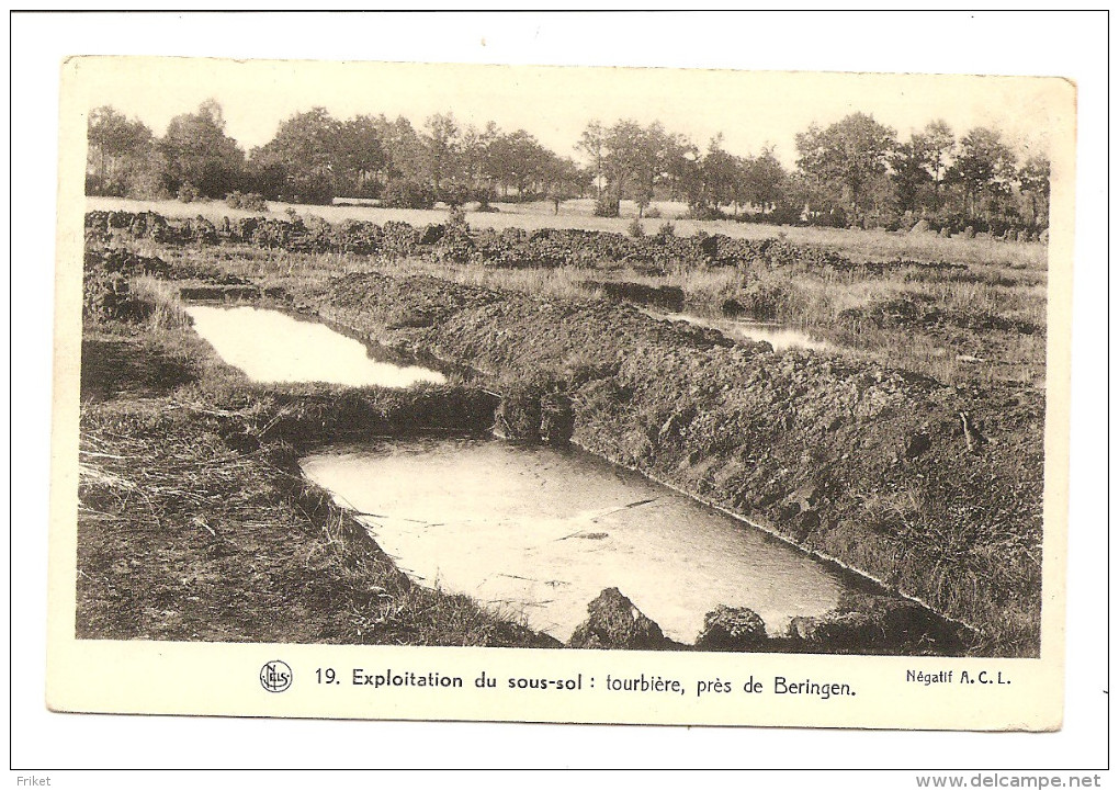 - 1683 -   BERINGEN Explotation Du Sous Sol Tourbieres - Beringen