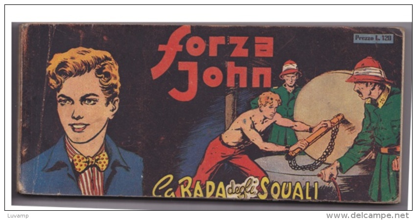 FORZA JOHN RACCOLTA INTREPIDO- N. 17 Del 15-11-1952 ORIGINALE (280312) - Premières éditions